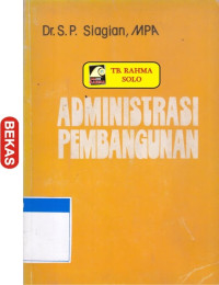 Image of Administrasi Pembangunan