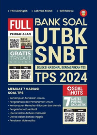 Image of Bank Soal UTBK SNBT Seleksi Nasional Berdasarkan Tes TPS 2024