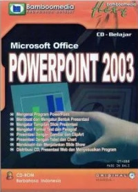 Image of CD BambooMedia untuk Microsoft Office PowerPoint 2003