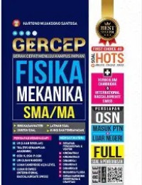 Image of Gercep (Gerak Cepat Menuju Kampus Impian) Fisika Mekanika SMA/MA
