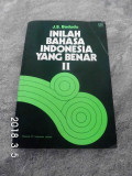 Inilah Bahasa Indonesia Yang Benar II