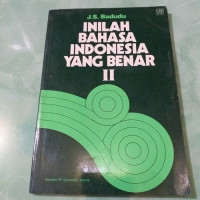 Image of Inilah Bahasa Indonesia Yang Benar II