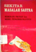 Sekitar Masalah Sastra