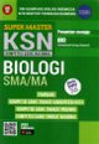 Image of Super Master KSN (Kompetisi Sains Nasional) Biologi SMA/MA
